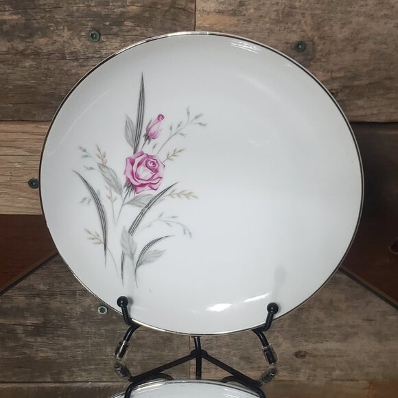 WIndsor Rose Salad Plate by Fine China of Japan - 1950's Dinnerware - Picture 1 of 5